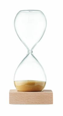 Logo trade corporate gifts image of: 5 minute sand hourglass
