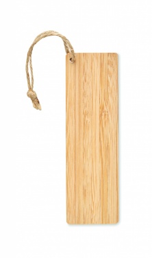 Logotrade business gift image of: Bamboo bookmark