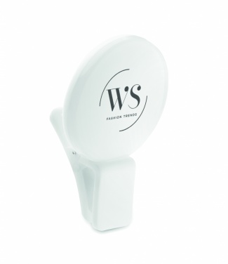Logo trade business gifts image of: LED Clip-on LED selfie light