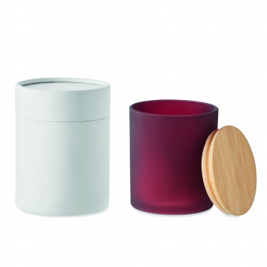 Logotrade promotional merchandise image of: Plant based wax candle 280 gr