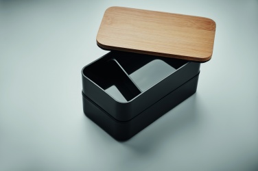 Logo trade advertising product photo of: Lunch box in PP and bamboo lid