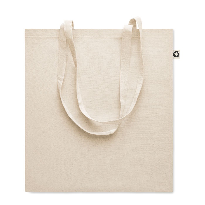 Logo trade advertising products picture of: Recycled cotton shopping bag