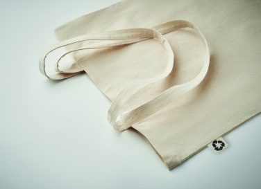 Logo trade promotional gifts picture of: Recycled cotton shopping bag