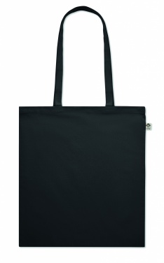 Logo trade business gifts image of: Organic Cotton shopping bag