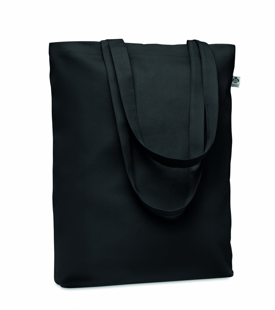 Logo trade promotional products image of: Canvas shopping bag 270 gr/m²