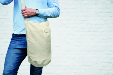 Logo trade promotional products image of: Canvas shopping bag 270 gr/m²