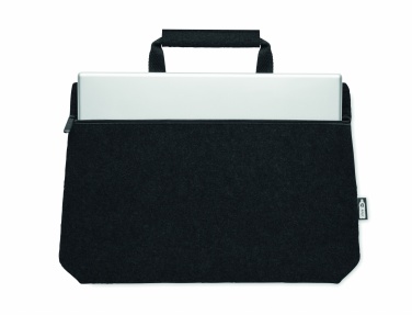 Logotrade corporate gifts photo of: RPET felt zippered laptop bag