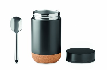 Logo trade promotional giveaway photo of: Double wall storage jar 400 ml