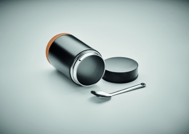 Logo trade promotional items image of: Double wall storage jar 400 ml