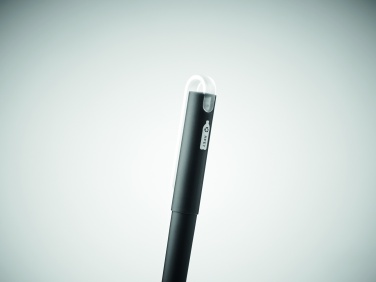 Logo trade corporate gifts picture of: RPET blue gel ink ball pen