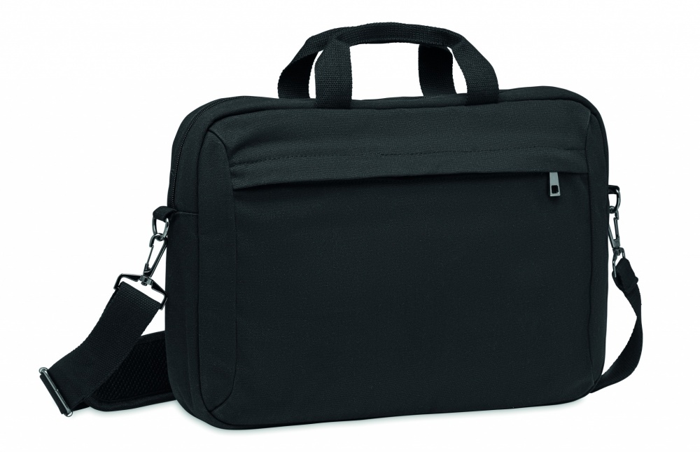 Logo trade promotional items picture of: Laptop bag in washed canvas
