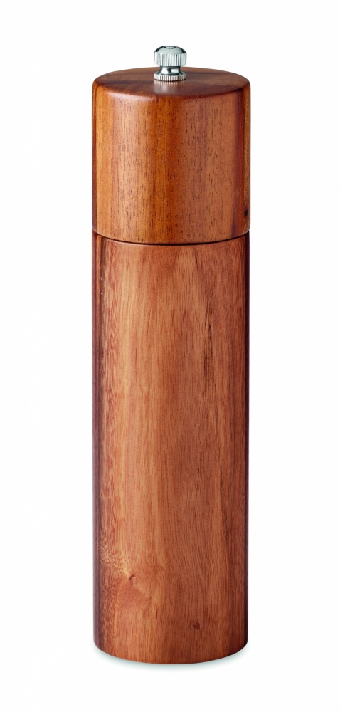 Logo trade promotional products picture of: Pepper grinder in acacia wood