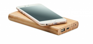 Logotrade business gift image of: 6000 mAh Bamboo power bank