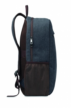 Logo trade promotional gift photo of: Laptop backpack in canvas