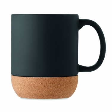 Logo trade advertising product photo of: Matt ceramic cork mug 300 ml