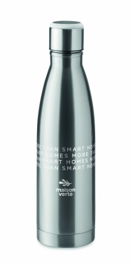 Logo trade promotional items image of: Double wall bottle 500 ml