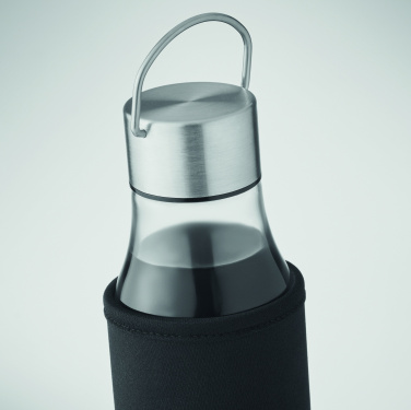 Logo trade promotional gift photo of: Glass bottle 500 ml