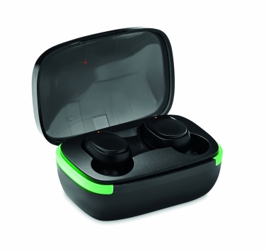 Logo trade promotional giveaways picture of: TWS earbuds with charging case