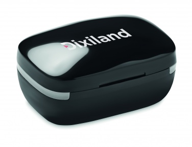 Logo trade promotional merchandise image of: TWS earbuds with charging case