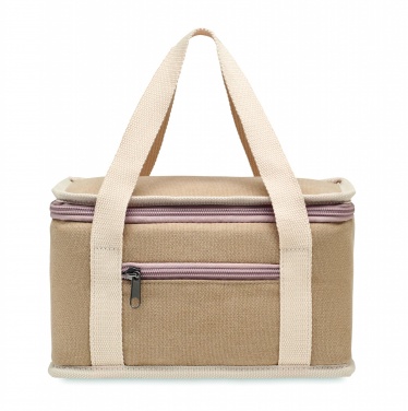 Logotrade advertising product image of: 6 can cool bag canvas 320gr/m²