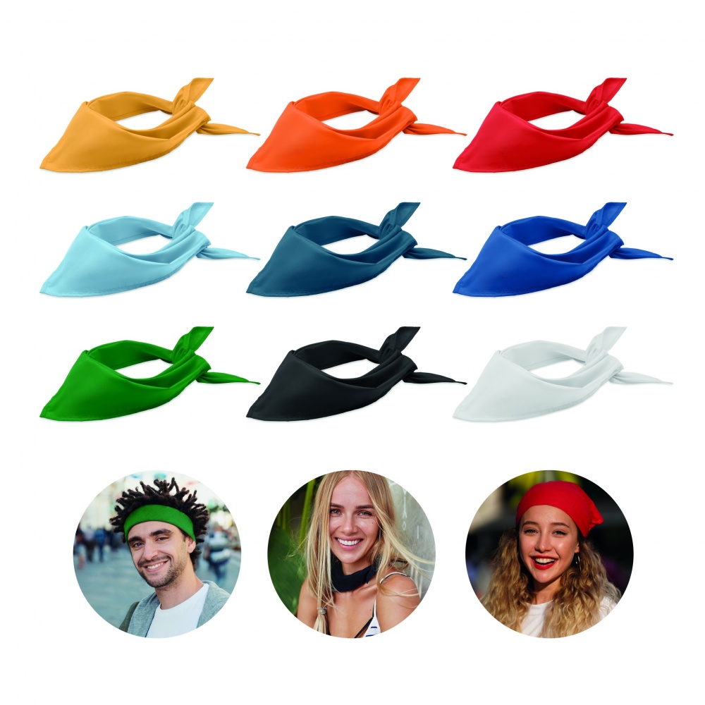 Logo trade promotional products picture of: Multifunction Scarf Polycotton