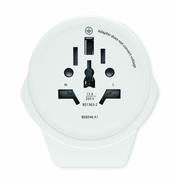 Logo trade promotional merchandise image of: Skross World to Europe USB 12W