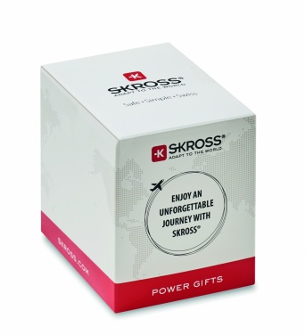 Logo trade promotional gifts image of: Skross World to Europe USB 12W