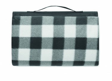 Logo trade promotional gift photo of: RPET fleece blanket 150 gr/m²