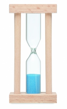 Logotrade corporate gifts photo of: Wooden sand timer 3 minutes