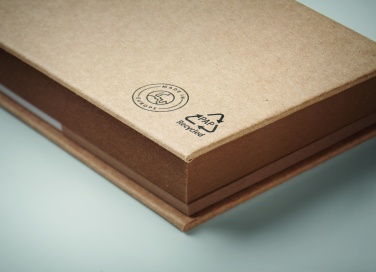 Logotrade promotional giveaways photo of: Recycled memo pad set