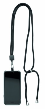 Logo trade business gift photo of: RPET Phone holder lanyard