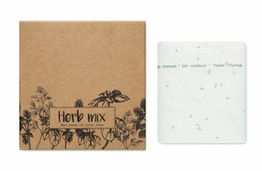 Logotrade corporate gift picture of: Herb seeds tape 3 meter