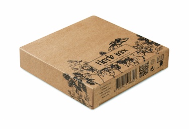 Logo trade promotional merchandise photo of: Herb seeds tape 3 meter