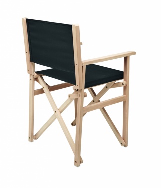 Logotrade promotional giveaway picture of: Foldable wooden beach chair