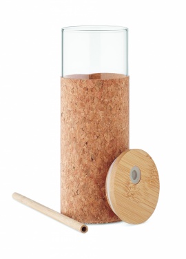 Logotrade promotional product picture of: Glass tumbler sleeve 450 ml