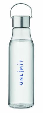 Logo trade promotional items image of: RPET bottle with PP lid 600 ml
