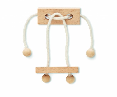 Logotrade promotional giveaway image of: Wooden brain teaser rectangle