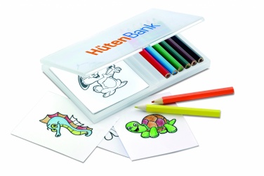 Logotrade promotional gifts photo of: Wooden pencil colouring set
