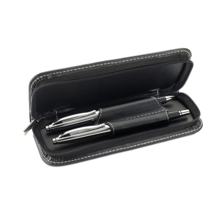 Logotrade promotional item picture of: Ball pen and roller set