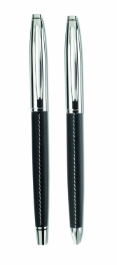 Logotrade promotional giveaway picture of: Ball pen and roller set