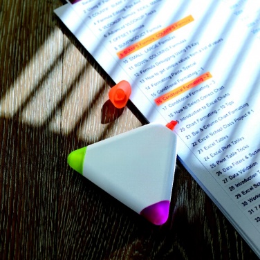 Logotrade corporate gift picture of: Triangular highlighter