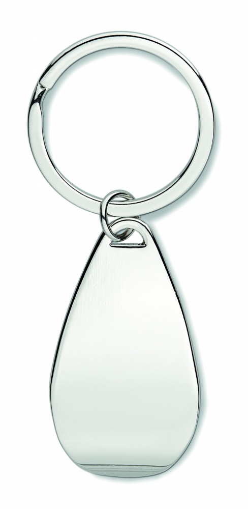 Logo trade promotional product photo of: Bottle opener key ring Tornio