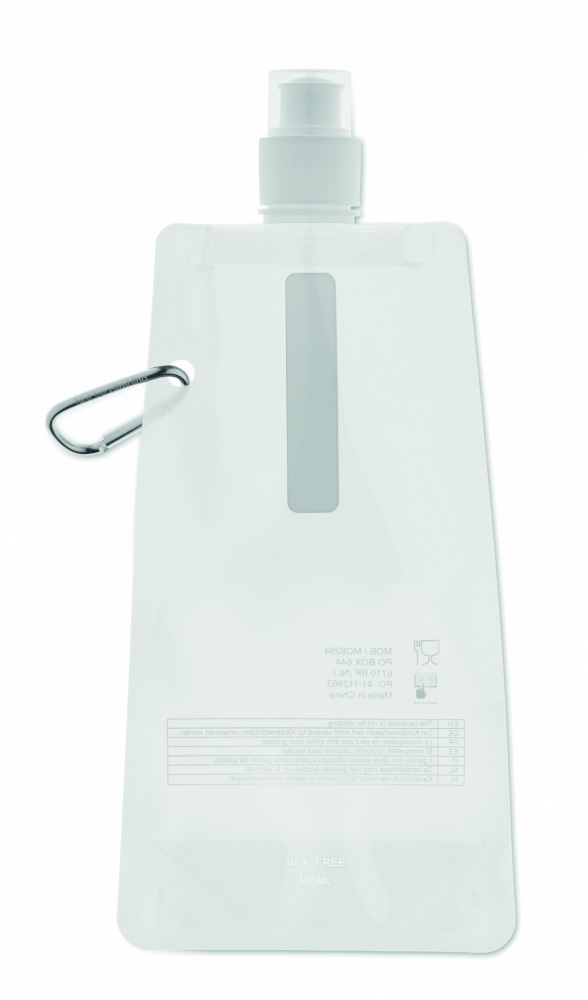 Logotrade corporate gift picture of: Foldable water bottle