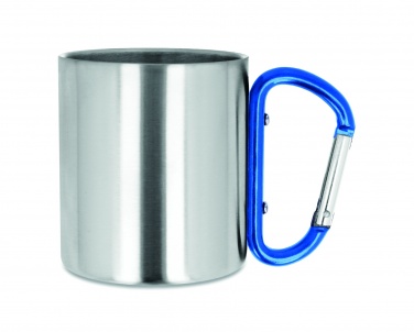 Logotrade advertising product picture of: Metal mug & carabiner handle