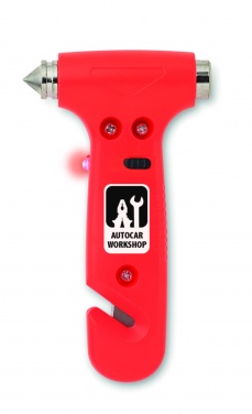 Logo trade promotional items image of: 3 in 1 Emergency hammer