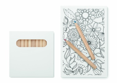 Logo trade promotional merchandise photo of: Drawing adult set