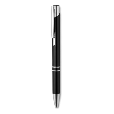 Logotrade promotional products photo of: Push button aluminium pen BERN