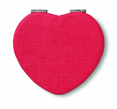 Logotrade promotional merchandise photo of: Heart PU mirror