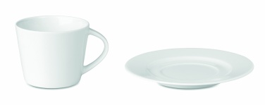Logo trade promotional item photo of: Cappuccino cup and saucer