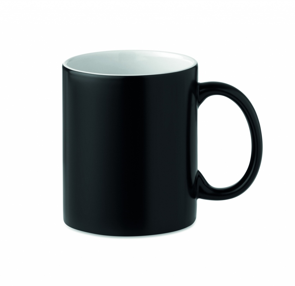 Logotrade promotional gift picture of: Dark sublimation mug 300ml